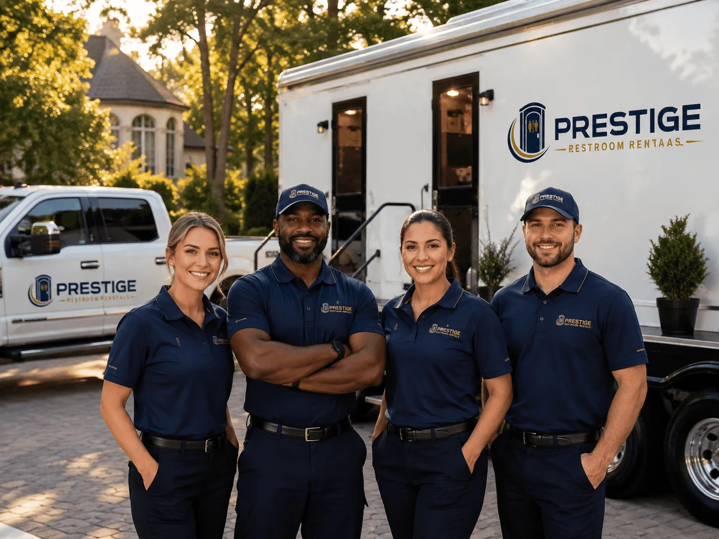 Trusted Luxury Portable Restrooms company in Masterson, TX